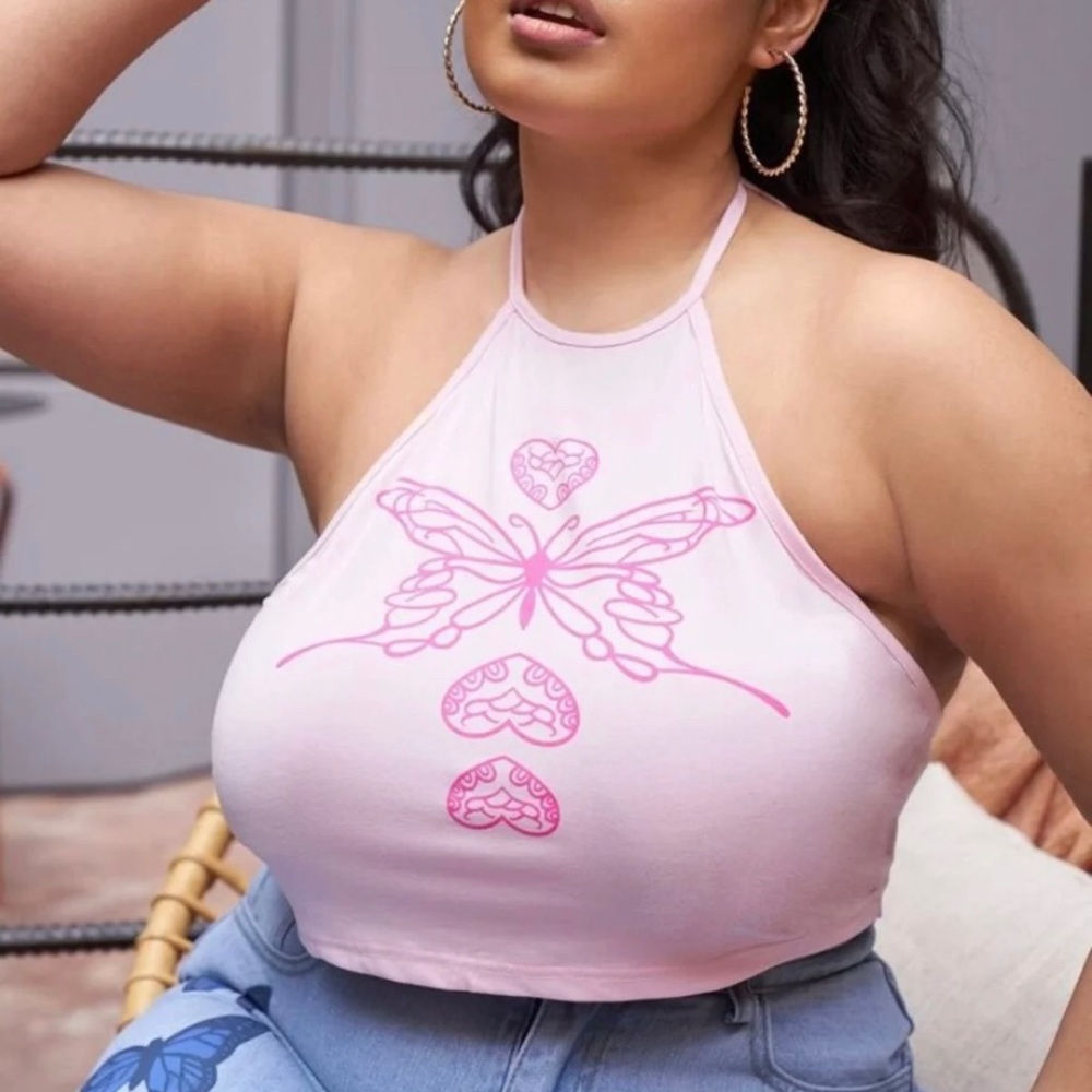 plus halter top